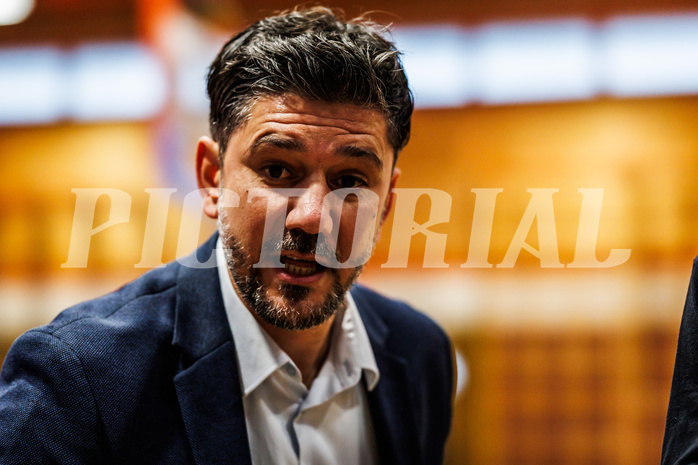 Basketball, win2day Basketball Superliga 2024/25, Grunddurchgang Runde 2, BBC Nord Dragonz, Klosterneuburg Dukes, Damir Zeleznik (Head Coach)