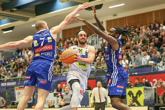 Basketball Superliga 2024/25, Grunddurchgang 22.Runde Gmunden Swans vs. Oberwart Gunners