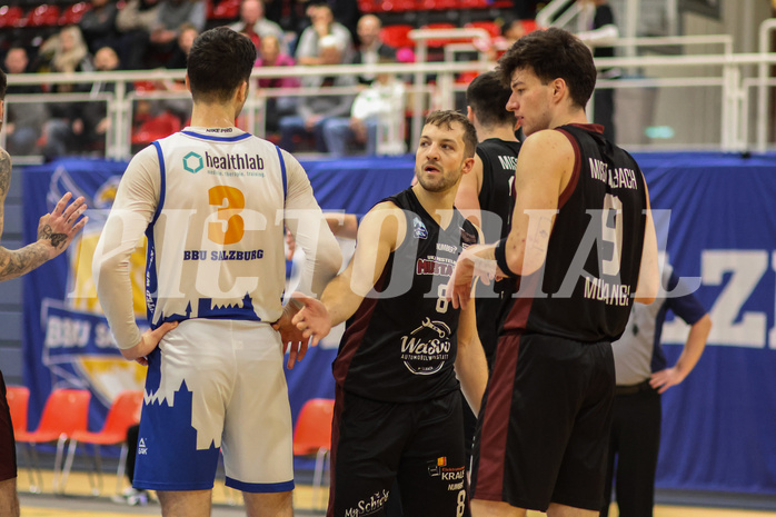 Basketball Zweite Liga 2024/25, Grunddurchgang 12.Runde BBU Salzburg vs. Mistelbach Mustangs