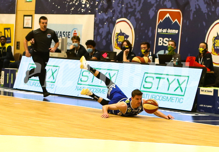 Basketball Superliga 20120/21, Grunddurchgang 17.Runde SKN St.Pölten vs. Gmunden Swans