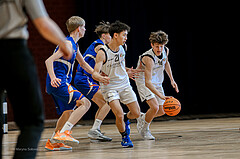 02.03.2025 Österreichischer Basketballverband 2024/25, SLMU16 Basket Flames WAT vs. FCN Baskets Wels