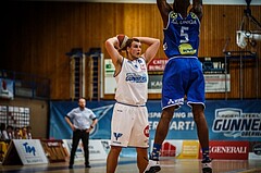 Basketball, ABL 2018/19, Grunddurchgang 17.Runde, Oberwart Gunners, Gmunden Swans, Renato Poljak (16)