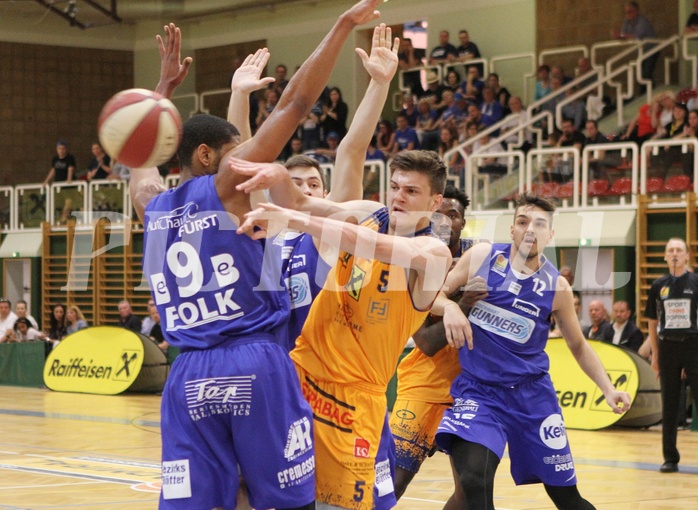 Basketball ABL 2017/18 Grunddurchgang 34.Runde  Fürstenfeld Panthers vs Oberwart Gunners
