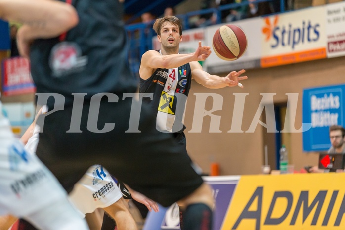 Basketball, ABL 2017/18, Grunddurchgang 21.Runde, Oberwart Gunners, WBC Wels, Thomas Csebits(4)