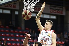 Basketball ABL 2016/17, Playoff VF Spiel 1 BC Vienna vs. WBC Wels


