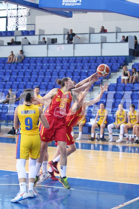 FIBA Europe EC U20 Women Division B Romania vs Montenegro