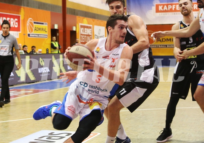 Basketball ABL 2018/19, Grunddurchgang 13.Runde Kapfenberg Bulls vs. Flyers Wels


