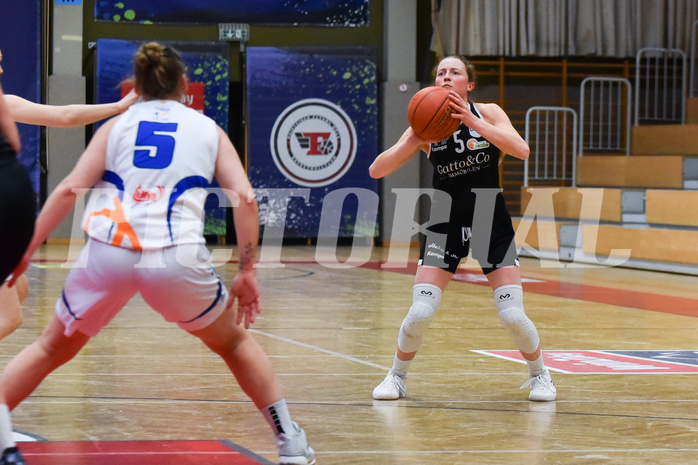 Win2Day Basketball, Damen Superliga 2022/23, Grunddurchgang 12. Runde, DBB LZ OÖ vs Basket Flames,