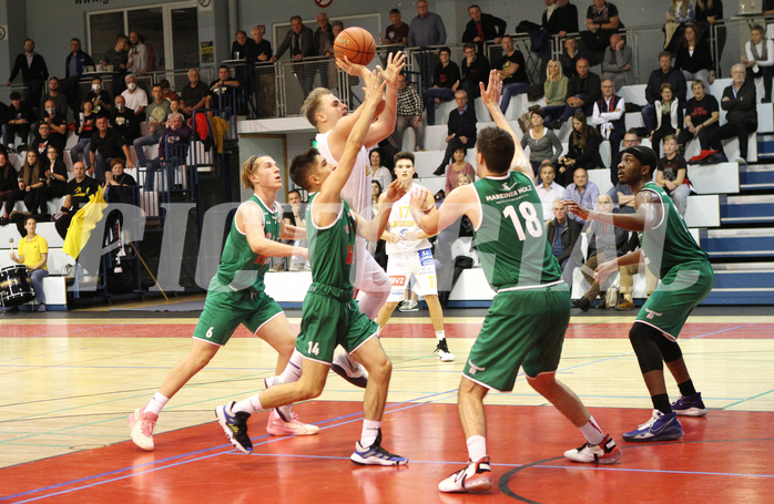 Basketball Zweite Liga 2021/22 Grunddurchgang 5.Runde  Jennersdorf Blackbirds vs Future Team Steiermark