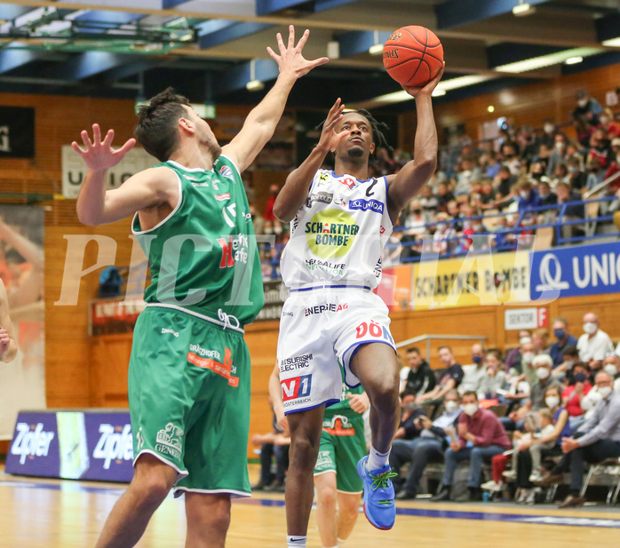Basketball Superliga 2021/22, 4.Plazierungsrunde Gmunden Swans vs. Kapfenberg Bulls


