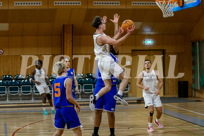 12.01.2025 Österreichischer Basketballverband 2024/25, SLMU19, Basket Flames WAT vs. BBU Salzburg