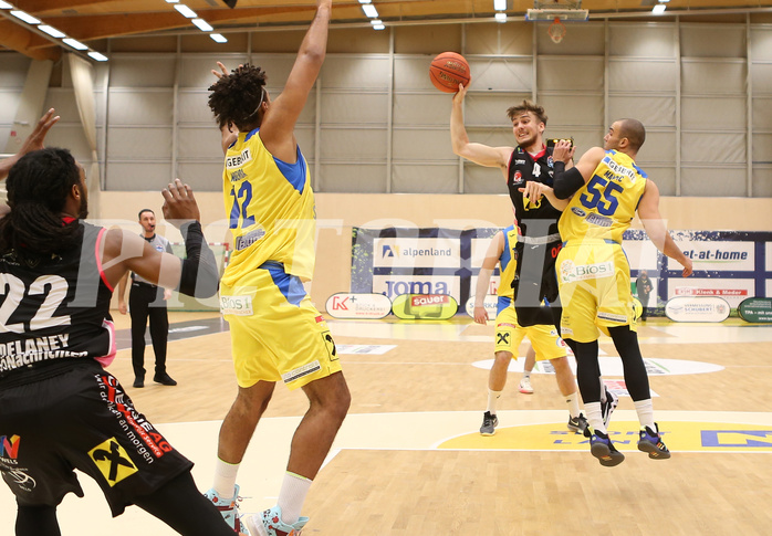 Basketball Austria Cup 2021/22, Viertelfinale SKN St.Pölten vs. Flyers Wels