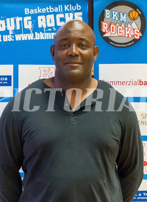 Basketball 2.Bundesliga: BK Mattersburg Rocks - Spielerportrait Bild zeigt: James WILLIAMS Headcoach