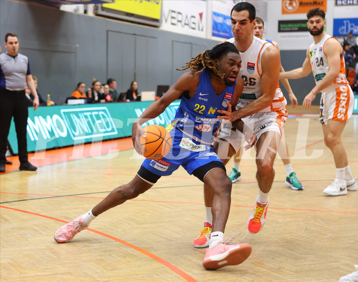Basketball Superliga 2024/25, Grunddurchgang 18.Runde Klosterneuburg Dukes vs. SKN St. Pölten



