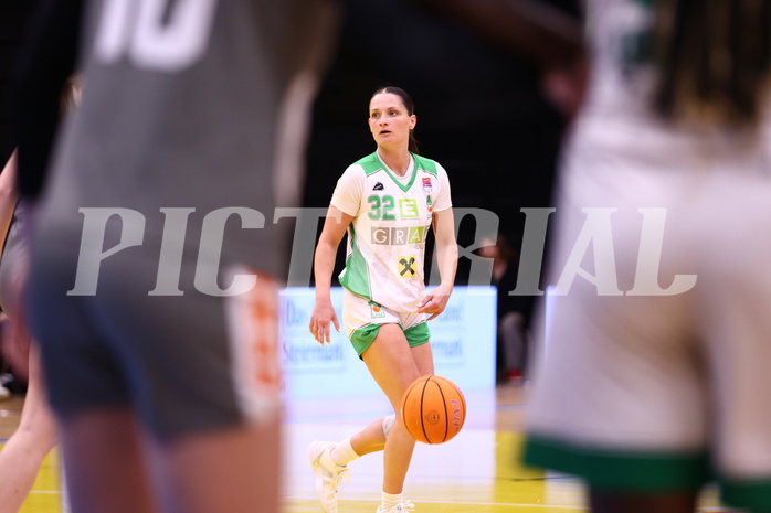 05.04.2025, Graz, Raiffeisen Sportpark, Basketball Damen Superliga 2024/25, Finale Spiel 1, UBI Graz vs. Klosterneuburg Duchess,  