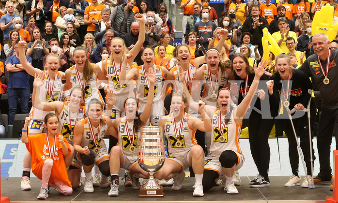 Basketball Damen Superliga 2021/22, Finale Spiel 3 BK Duchess Klosterneuburg vs. Vienna United


