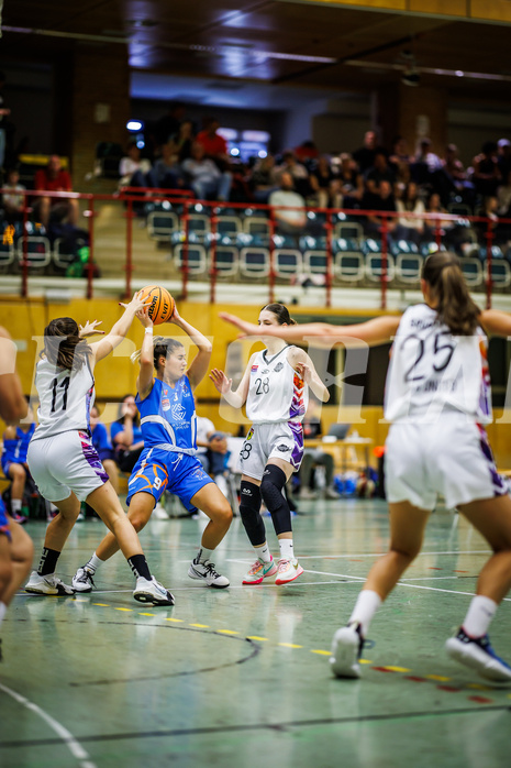 Basketball, Win2Day Basketball Damen Superliga 2023/24, Grunddurchgang 1.Runde, Vienna United, DBB LZ OÖ, Lisa Ganhör (9)
