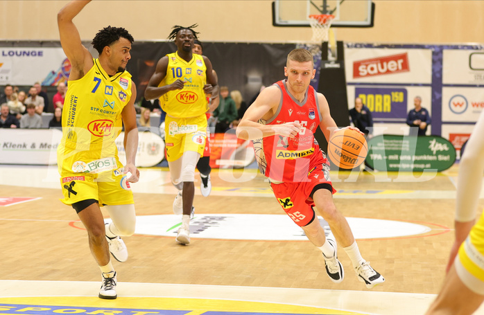 Basketball Superliga 2023/24, Grunddurchgang 19.Runde SKN St. Pölten vs. Traiskirchen Lions


