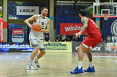 Basketball, Superliga 2023/24, Grunddurchgang 20. Runde, Flyers Wels vs. BC Vienna,
