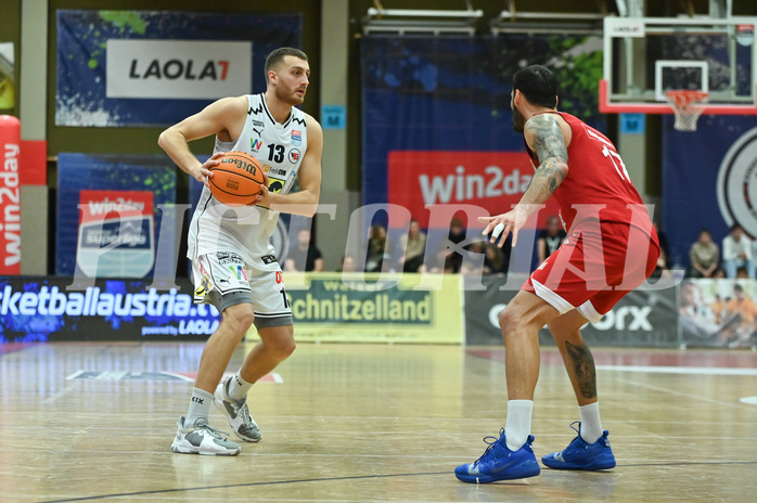 Basketball, Superliga 2023/24, Grunddurchgang 20. Runde, Flyers Wels vs. BC Vienna,
