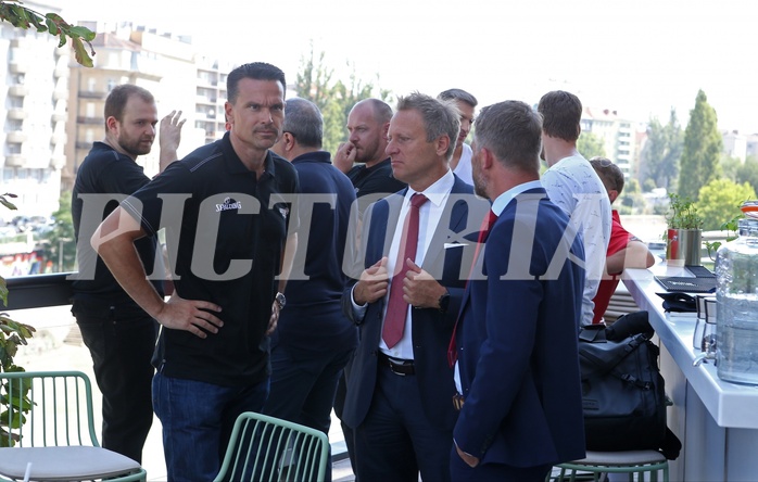 Basketball ÖBV 2019, Pressekonferenz  vs. 


