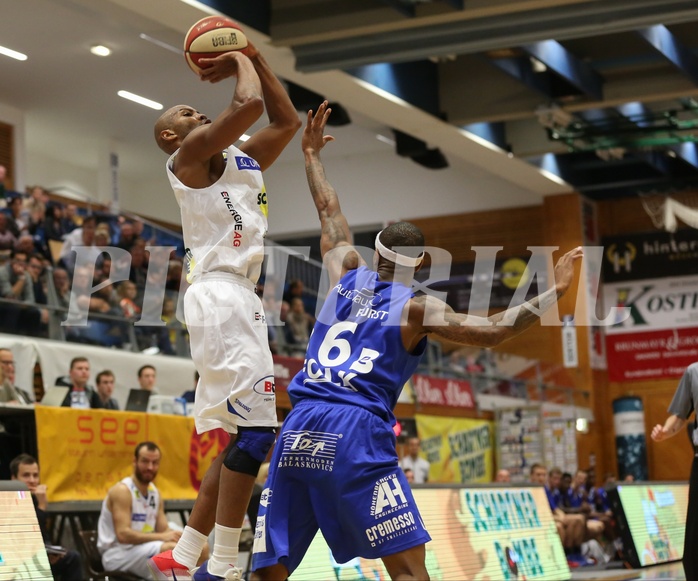 Basketball ABL 2016/17 Grunddurchgang 6.Runde Gmunden Swans vs Oberwart Gunners