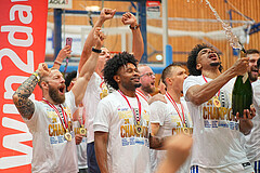Basketball, Basketball Superliga 2024/25, Playoffs, Finale Spiel 1, Oberwart Gunners vs. BBC Nord Dragonz