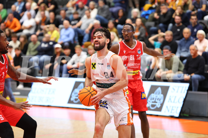 Basketball Superliga 2024/25, Grunddurchgang 5.Runde Klosterneuburg Dukes vs. Traiskirchen Lions