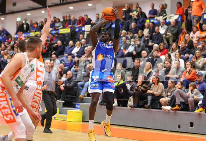 Basketball Superliga 2023/24, Grunddurchgang Spiel 11 Klosterneuburg Dukes vs. Oberwart Gunners