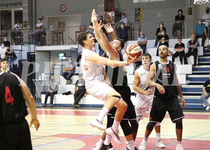 Basketball Zweite Liga 2020/21 Grunddurchgang 2.Runde  Jennersdorf Blackbirds vs Mistelbach Mustangs