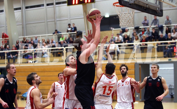 Basketball 2.Bundesliga 2016/17, Grunddurchgang 15.Runde UBC St.Pölten vs. Mistelmach Mustangs


