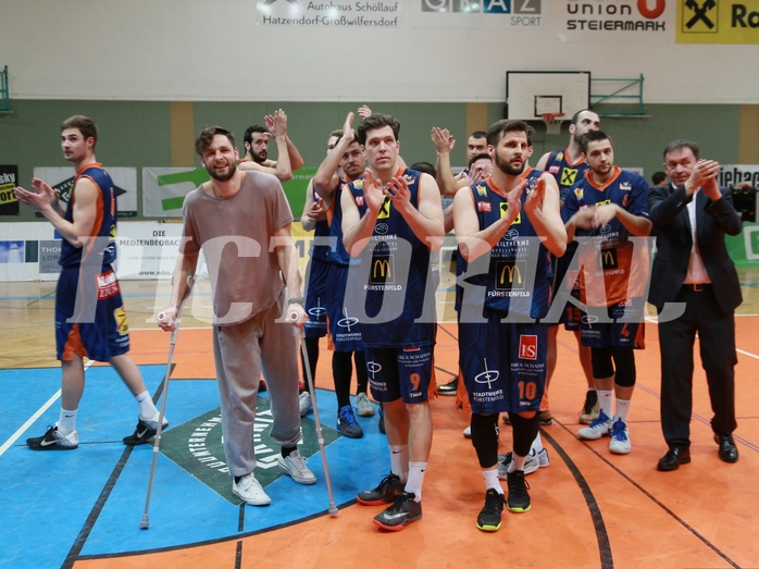 Basketball ABL 2016/17 Grunddurchgang 28.Runde UBSC Graz vs. F