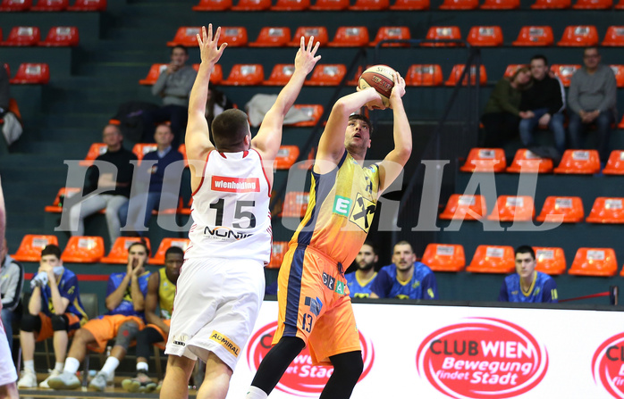 Basketball Superliga 2019/20, Grunddurchgang 13.Runde BC Vienna vs. UBSC Graz