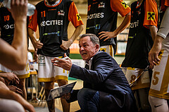 Basketball, win2day Basketball Superliga 2022/23, Grunddurchgang 1.Runde, Fürstenfeld Panthers, Oberwart Gunners, Peter Stahl (Head Coach)