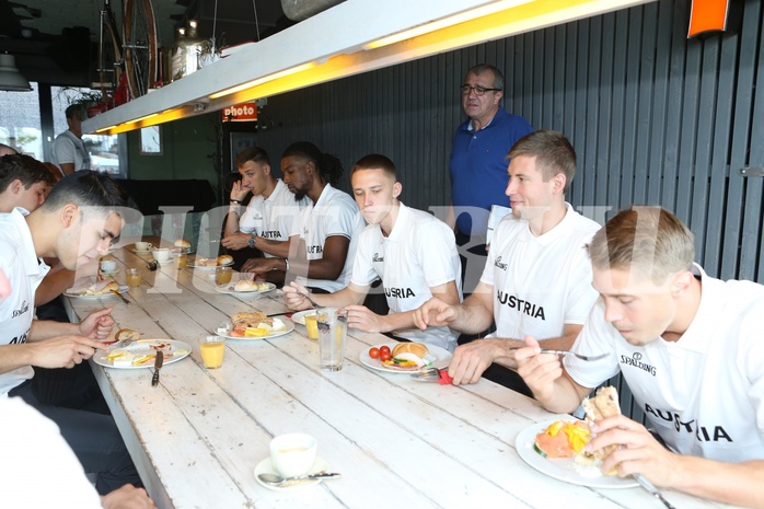 Basketball ÖBV 2019, Pressekonferenz  vs. 