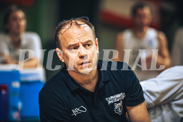 Basketball Basketball Superliga 2021/22, Grunddurchgang 3.Runde D.C. Timberwolves vs. St. Pölten