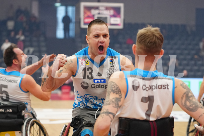 Basketball Austria Cup 2025, Final Four, Rollstuhl BB Cup Finale,  Flinkstones Graz vs Sitting Bulls Klosterneuburg


