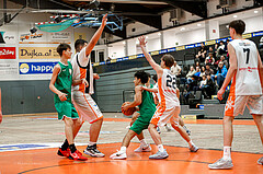 29.03.2025 Österreichischer Basketballverband 2024/25, SLMU16, Basket Dukes vs. KOS Celovec