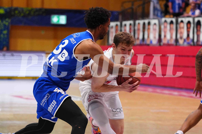 Basketball Superliga 2021/22, Viertelfinale Spiel 2, Kapfenberg v Oberwart