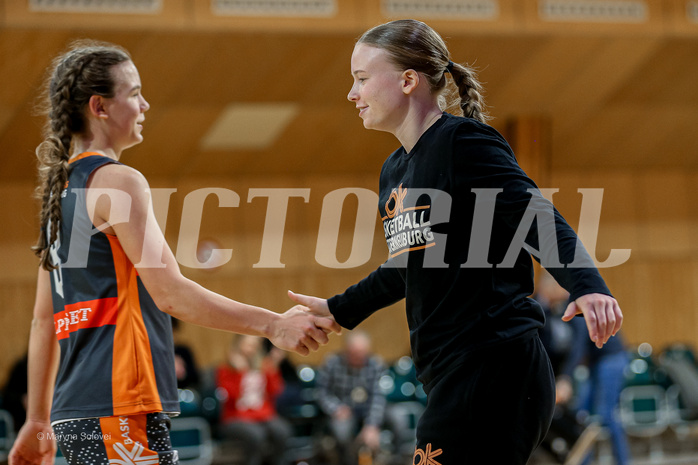 16.02.2025 Österreichischer Basketballverband 2024/25, SLWU16 Vienna United vs Basket Duchess