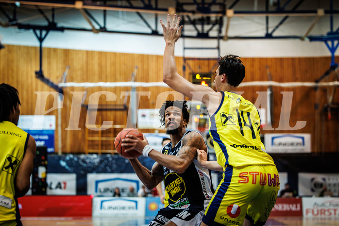 Basketball, Basketball Austria Cup 2022/23, Herren Finale, Gmunden Swans, UBSC Graz, U. King (20)