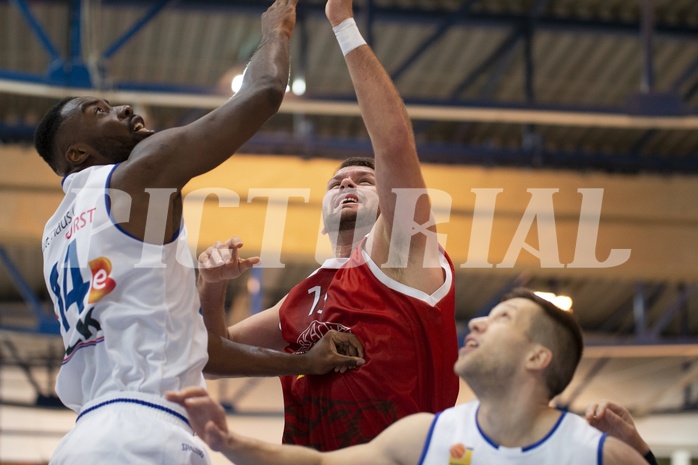 Basketball, ABL 2018/19, Grunddurchgang 11.Runde, Oberwart Gunners, Traiskirchen Lions, Jozo Rados (15)