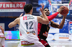 Basketball Superliga 2021/22, Grundduchgang 16.Runde , Kapfenberg Bulls vs. BC Vienna