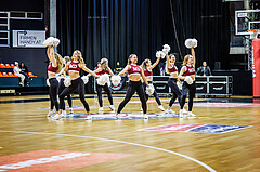 Basketball, Win2Day Superliga 2024/25, Grunddurchgang 7.Runde, BC Vienna, Klosterneuburg Dukes, Cheerleader