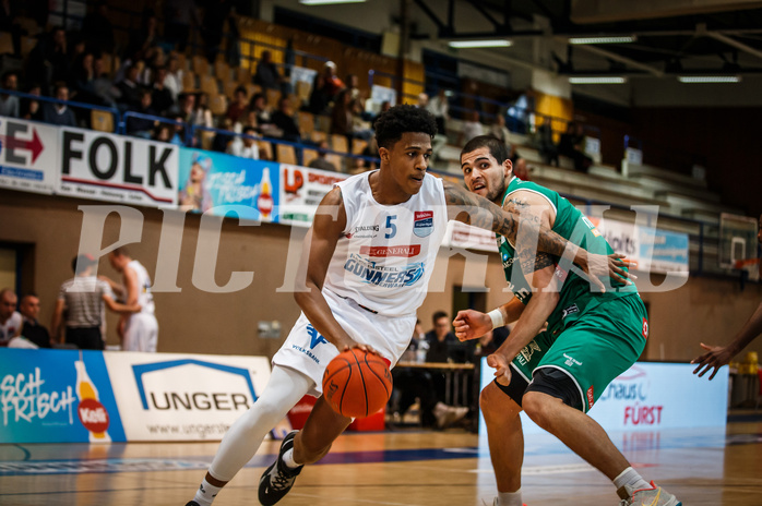 Basketball, Basketball Austria Cup 2022/23, Achtelfinale, Oberwart Gunners, Kapfenberg Bulls, 