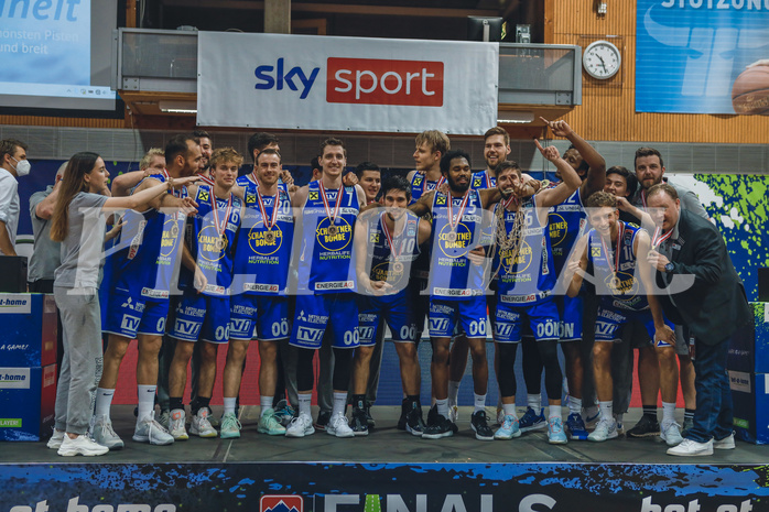 Basketball Basketball Superliga 2020/21, Finale Spiel 4 Kapfenberg Bulls vs. Gmunden Swans
