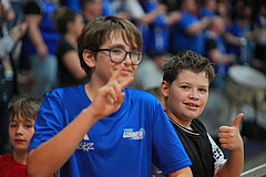 Basketball Superliga 2024/25, Playoffs, Viertelfinale Spiel 1 Oberwart Gunners vs. Kapfenberg Bulls


