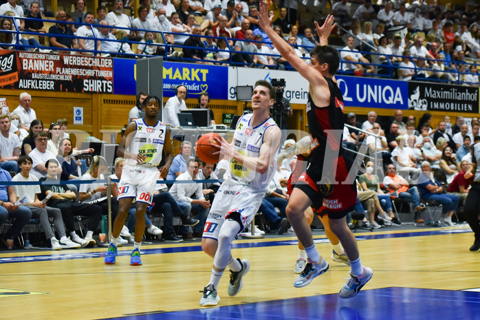 Basketball Superliga 2021/22, Finale Spiel 2, Swans Gmunden vs BC Vienna