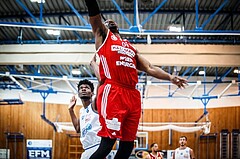 Basketball, ABL 2018/19, Playoff VF Spiel 1, Oberwart Gunners, BC Vienna, David Haughton (17)