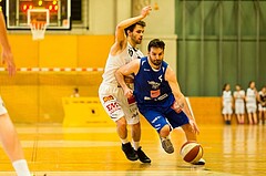 Basketball, 2.Bundesliga, Playoff VF Spiel 1, Mattersburg Rocks, Vienna D.C. Timberwolves, Petar Cosic (4), Jan NICOLI (10)